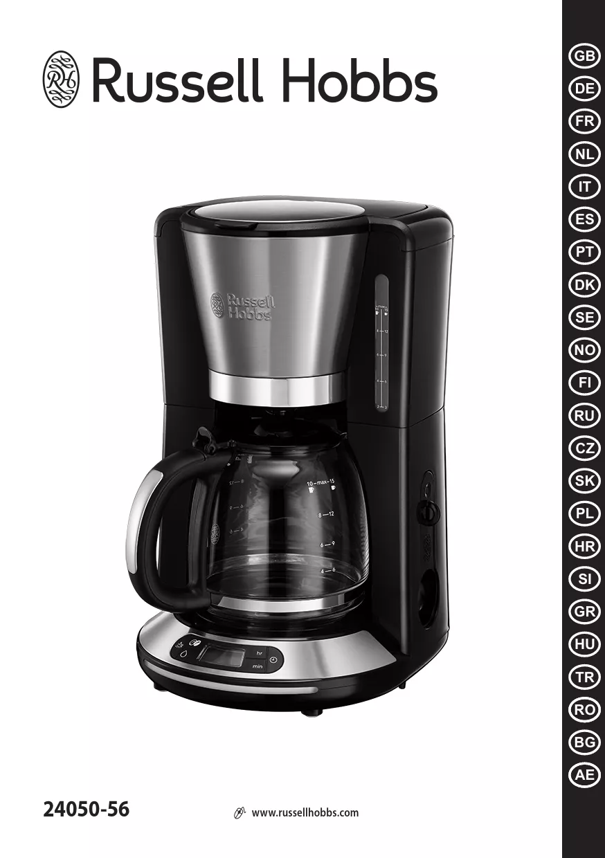 Mode d'emploi RUSSELL HOBBS VELOCITY 24050