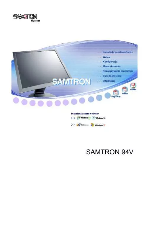 Mode d'emploi SAMSUNG SYNCMASTER 94V