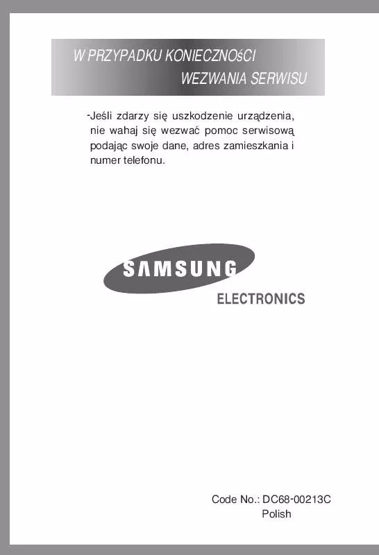 Mode d'emploi SAMSUNG B813J