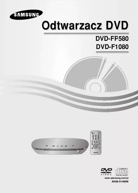 Mode d'emploi SAMSUNG DVD-F1080