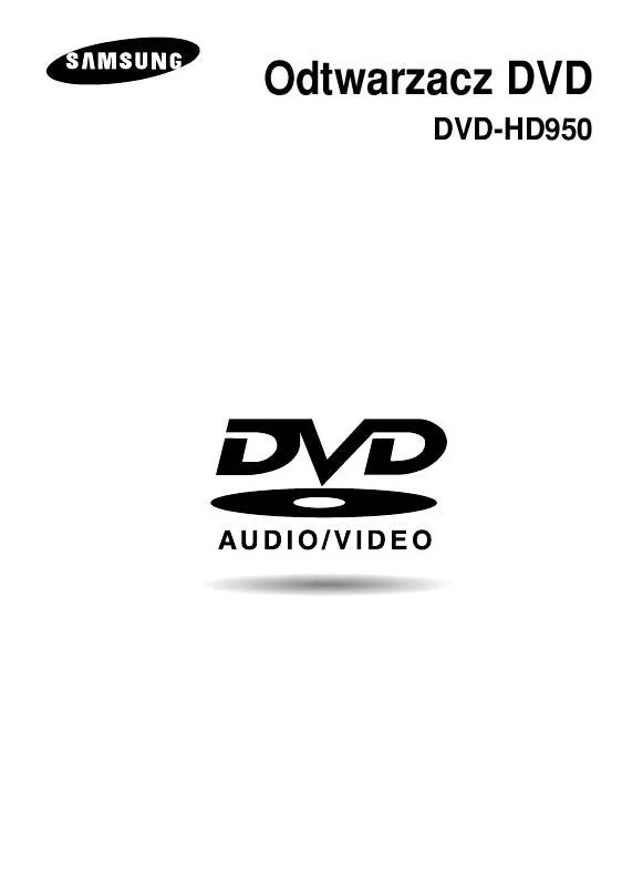 Mode d'emploi SAMSUNG DVD-HD950