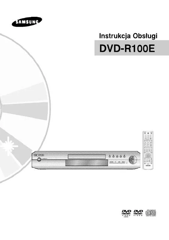 Mode d'emploi SAMSUNG DVD-R100E