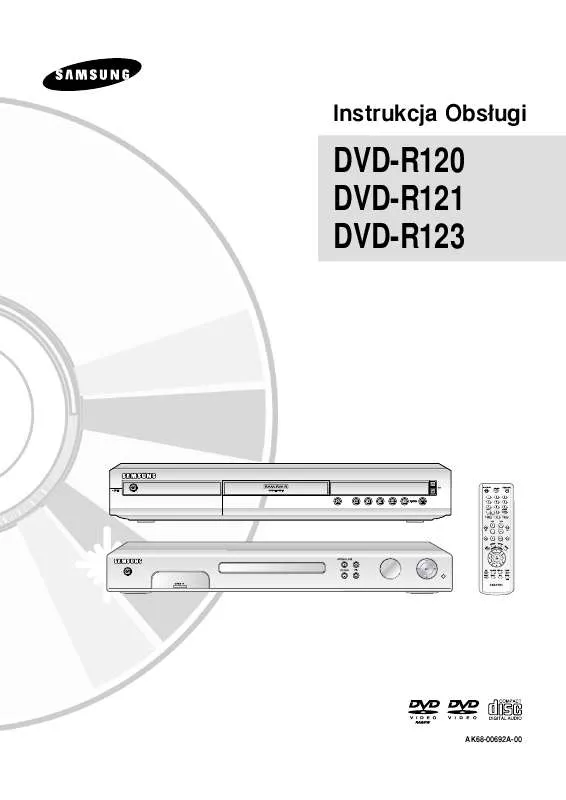 Mode d'emploi SAMSUNG DVD-R121