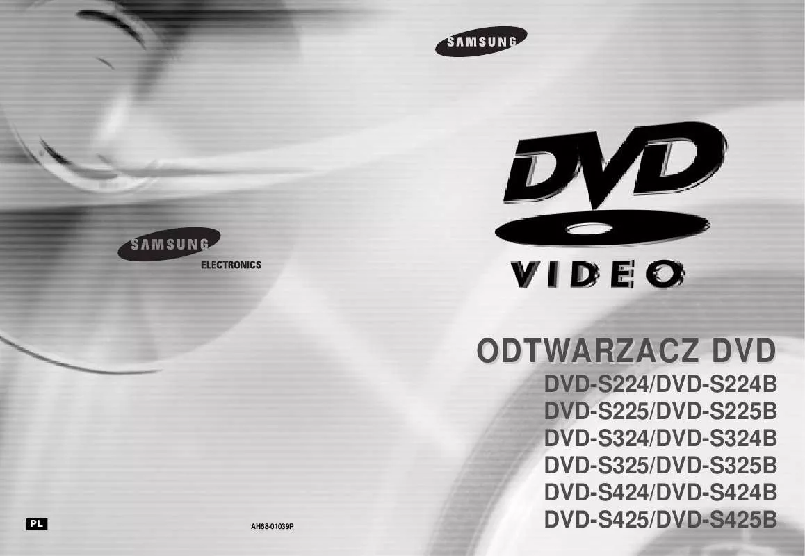 Mode d'emploi SAMSUNG DVD-S224