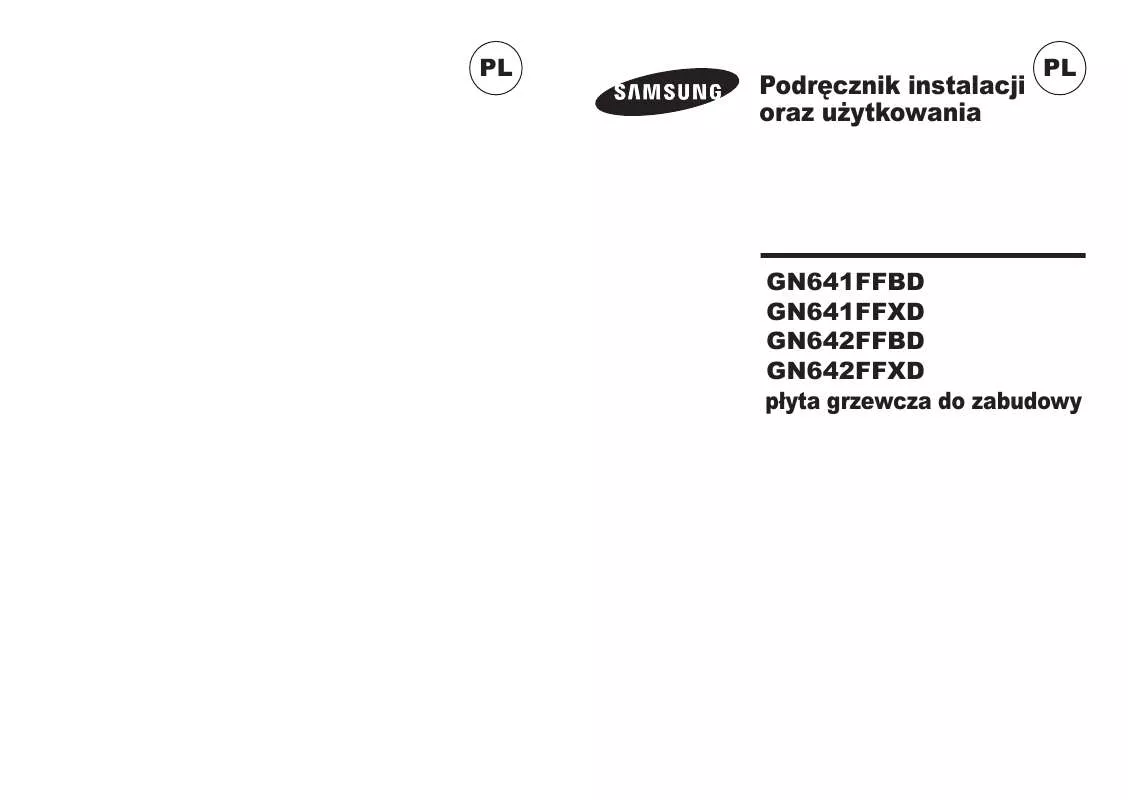 Mode d'emploi SAMSUNG GN 642FFXD