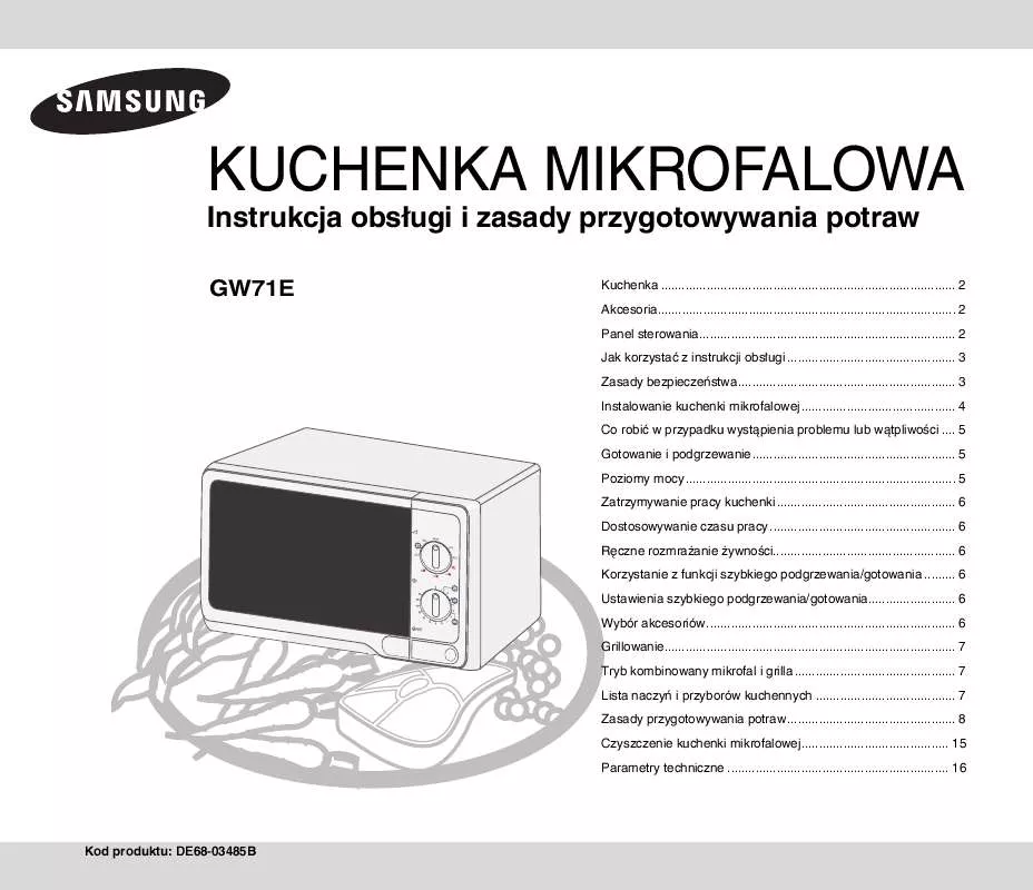 Mode d'emploi SAMSUNG GW71E-S