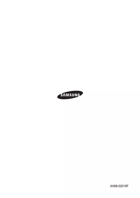 Mode d'emploi SAMSUNG HT-BD2R