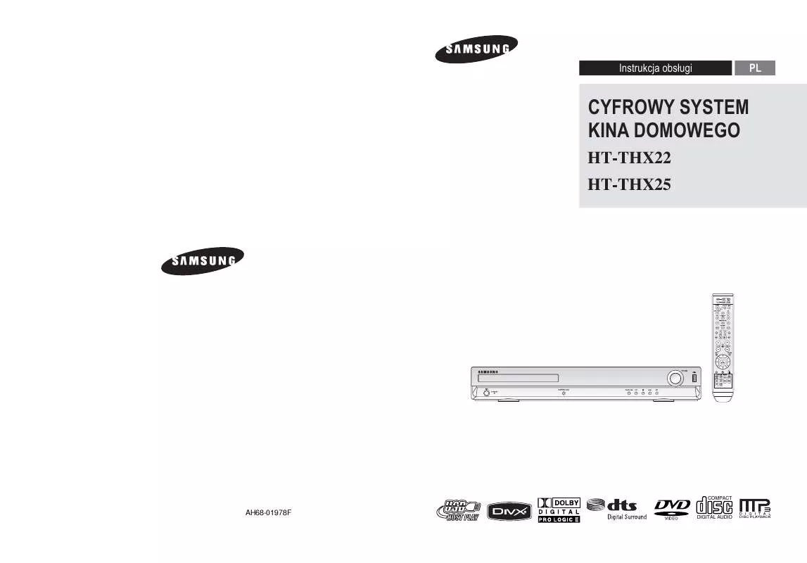 Mode d'emploi SAMSUNG HT-THX22R