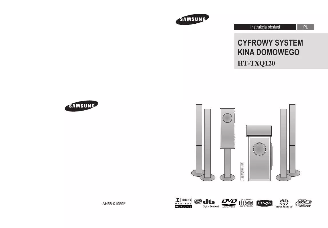 Mode d'emploi SAMSUNG HT-TXQ120R