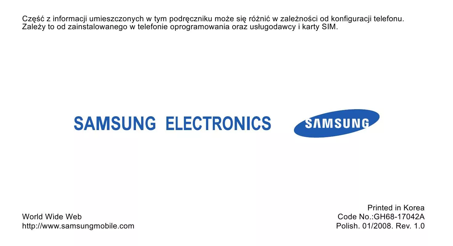 Mode d'emploi SAMSUNG J700