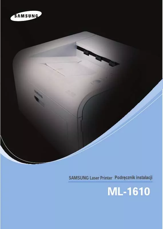 Mode d'emploi SAMSUNG ML-1610