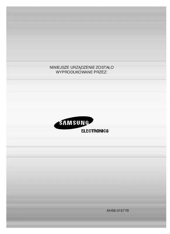 Mode d'emploi SAMSUNG MM-DC10