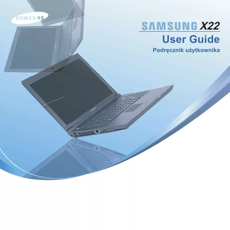 Mode d'emploi SAMSUNG NP-X22