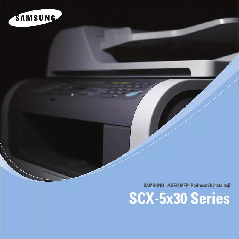 Mode d'emploi SAMSUNG SCX-5330N