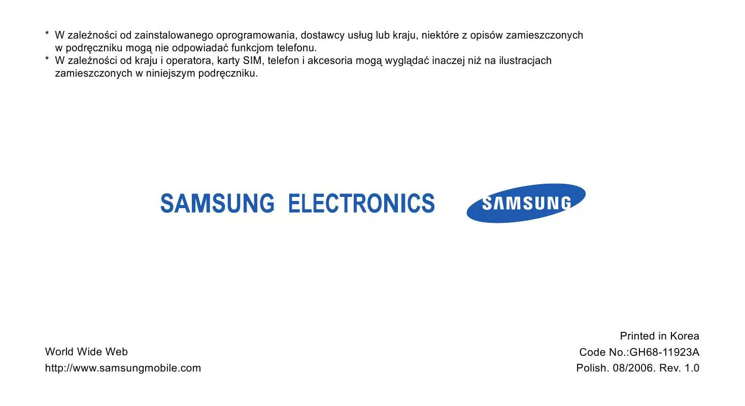 Mode d'emploi SAMSUNG SGH-E380