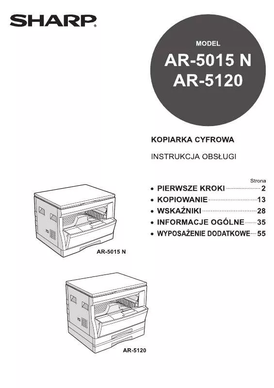 Mode d'emploi SHARP AR-5120