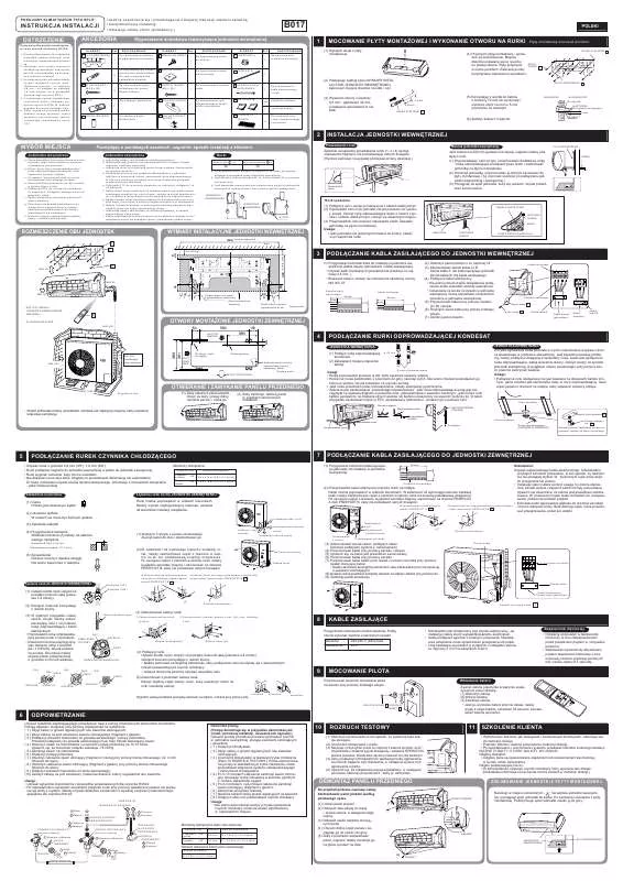 Mode d'emploi SHARP AY-XP24GR