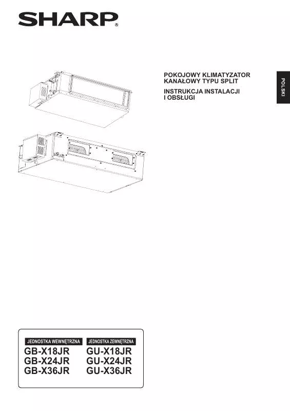 Mode d'emploi SHARP GB-X24JR