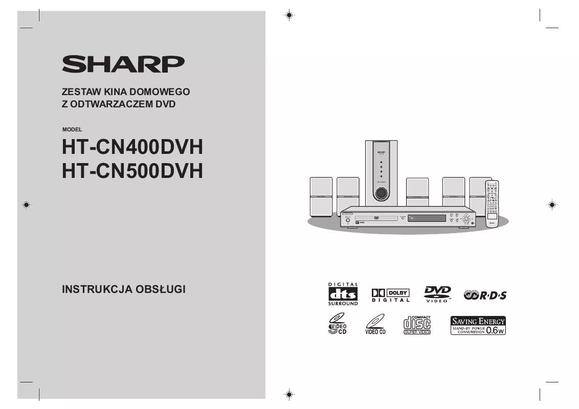 Mode d'emploi SHARP HT-CN400DVH