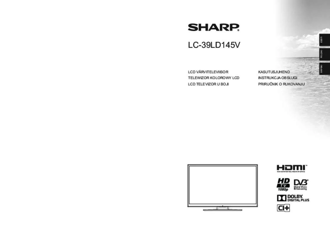 Mode d'emploi SHARP LC39LD145V