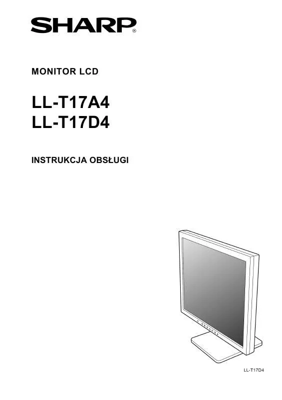 Mode d'emploi SHARP LL-T17A4