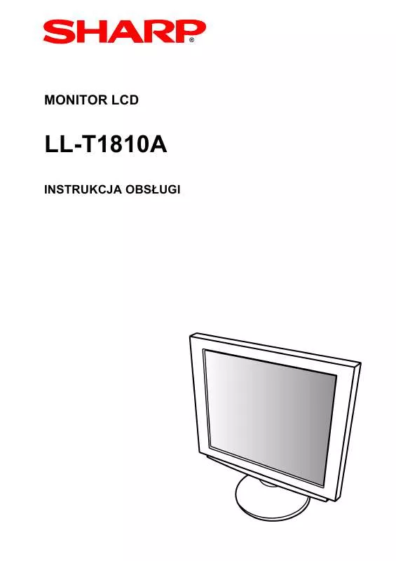 Mode d'emploi SHARP LL-T1810A