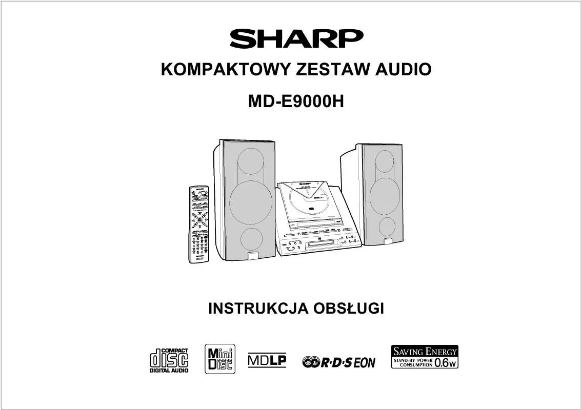 Mode d'emploi SHARP MD-E9000H