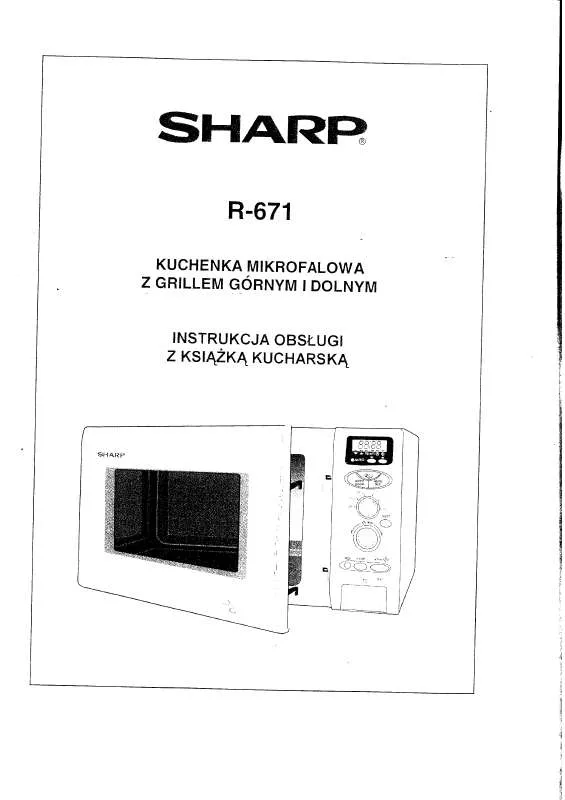 Mode d'emploi SHARP R-671