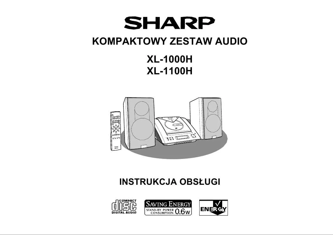 Mode d'emploi SHARP XL-1000H