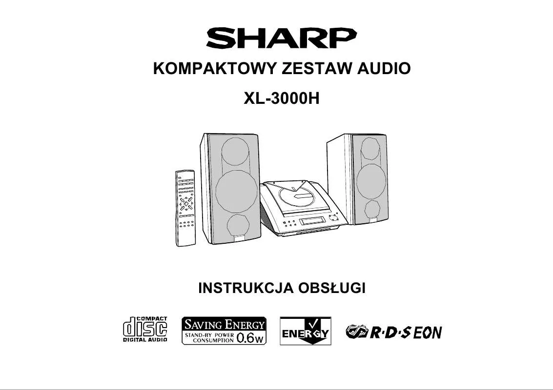 Mode d'emploi SHARP XL-3000