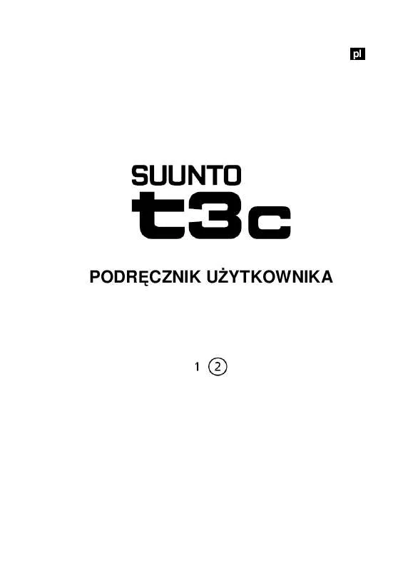 Mode d'emploi SUUNTO T3C