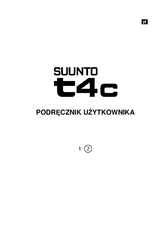 Mode d'emploi SUUNTO T4C