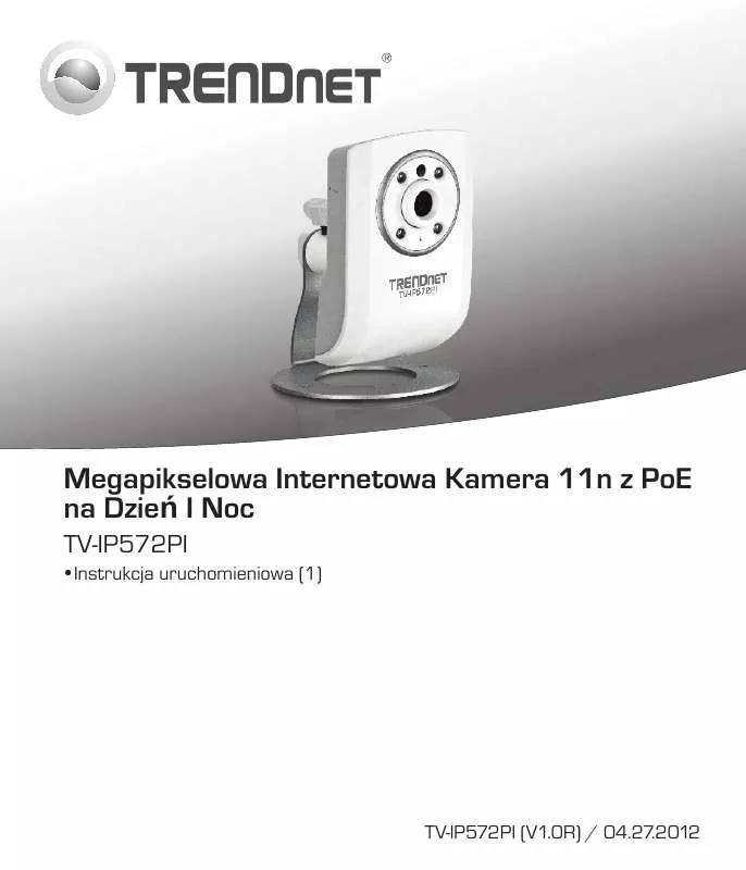 Mode d'emploi TRENDNET TV-IP572PI
