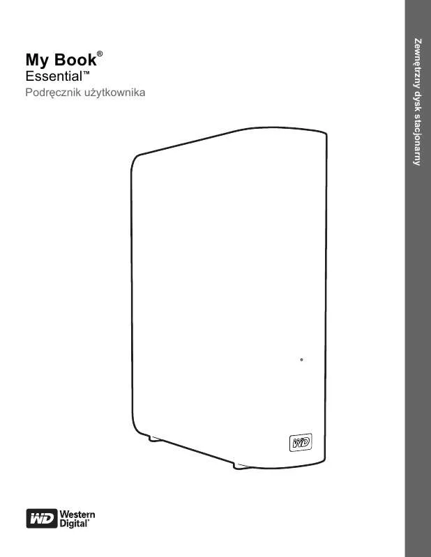 Mode d'emploi WESTERN DIGITAL MY BOOK ESSENTIAL