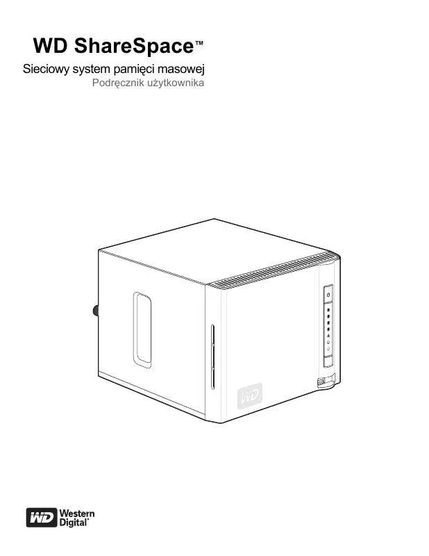 Mode d'emploi WESTERN DIGITAL WD SHARESPACE