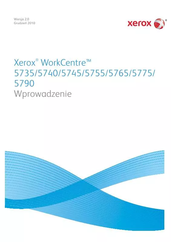 Mode d'emploi XEROX WORKCENTRE 5745