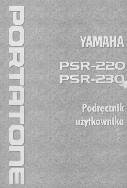 Mode d'emploi YAMAHA PSR-220