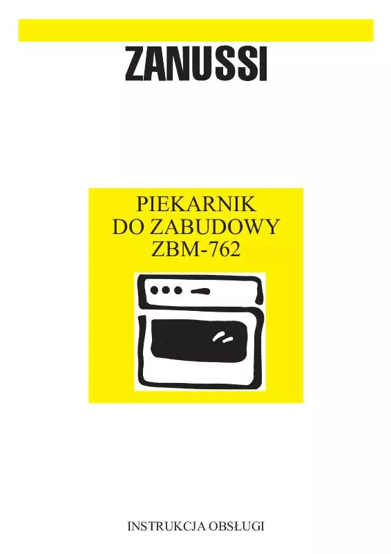 Mode d'emploi ZANUSSI ZBM762W