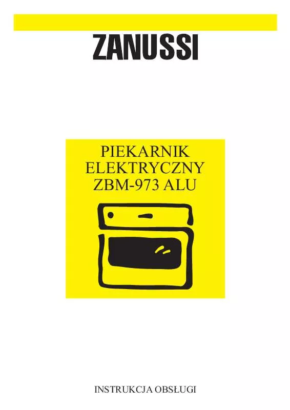 Mode d'emploi ZANUSSI ZBM973ALU