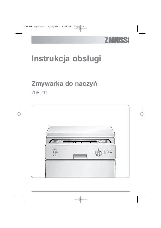 Mode d'emploi ZANUSSI ZDF201