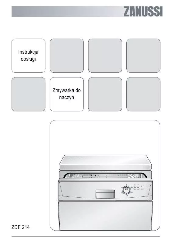 Mode d'emploi ZANUSSI ZDF214