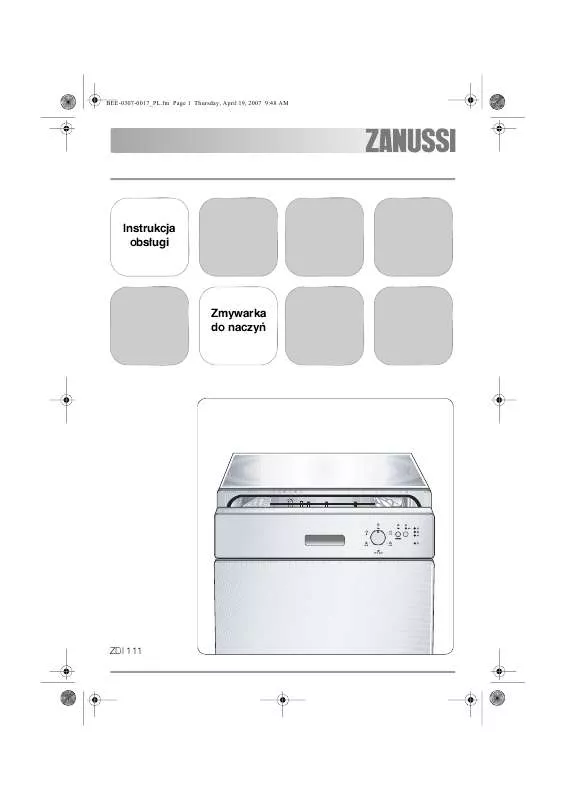 Mode d'emploi ZANUSSI ZDF250