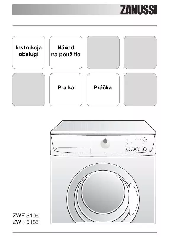 Mode d'emploi ZANUSSI ZWF5185