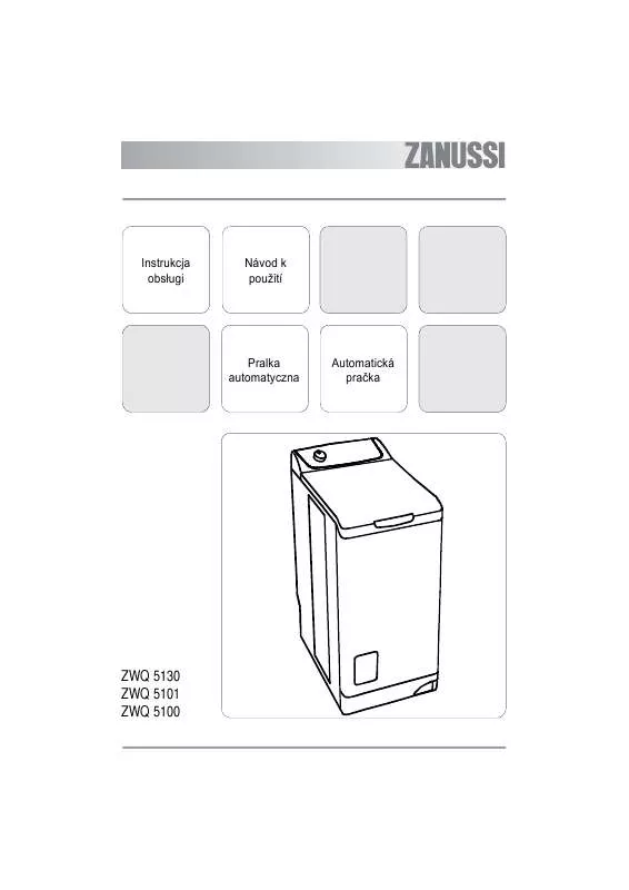 Mode d'emploi ZANUSSI ZWQ5130