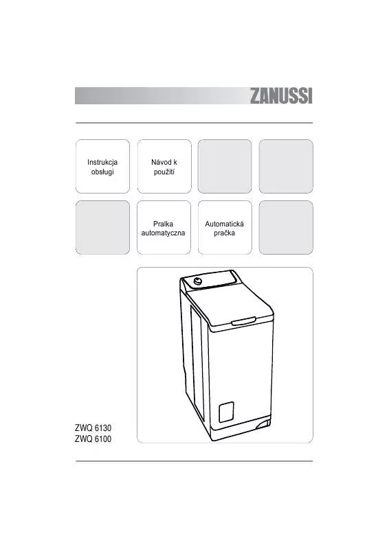 Mode d'emploi ZANUSSI ZWQ6130