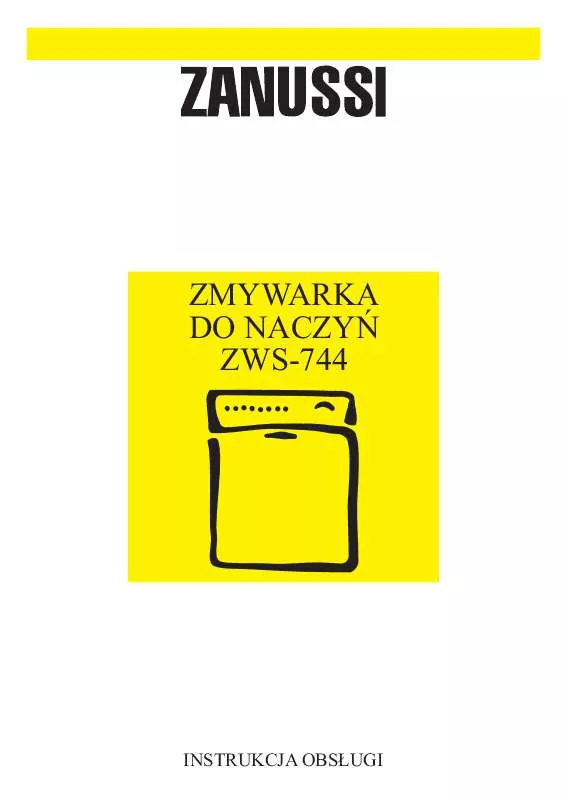 Mode d'emploi ZANUSSI ZWS744